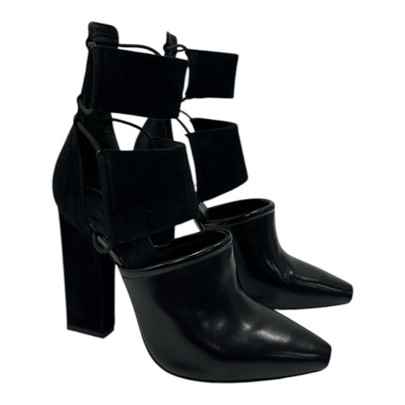 Alexander Wang Cult Mackenzie Booties | Color: Black | Size: 36.5 Suede/Leather - Picture 9 of 17